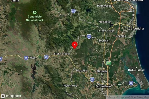 Stanmore,Queensland Satellite Map