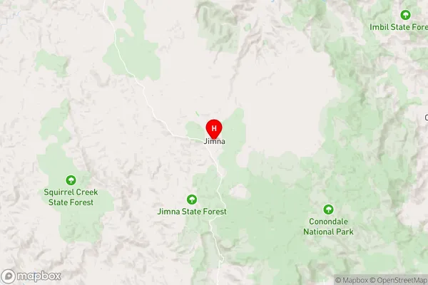 Jimna,Queensland Area Map