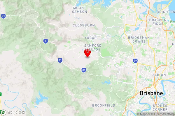 Camp Mountain,Queensland Area Map