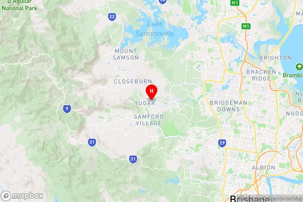 Draper,Queensland Area Map