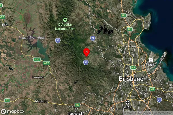 Highvale,Queensland Satellite Map