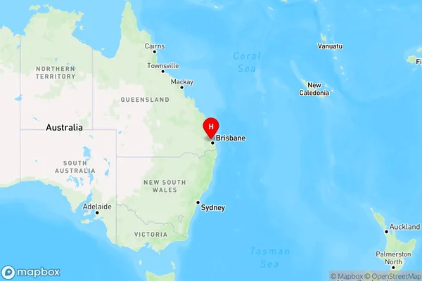 Dayboro,Queensland Region Map