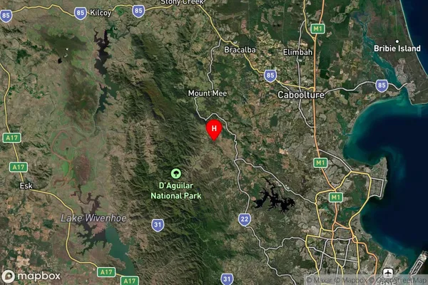 Mount Pleasant,Queensland Satellite Map