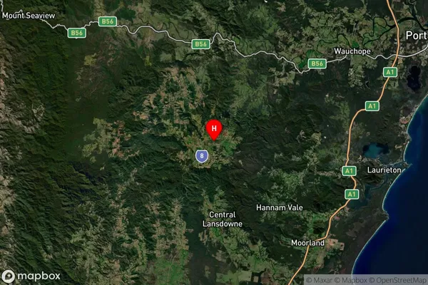 Comboyne,New South Wales Satellite Map