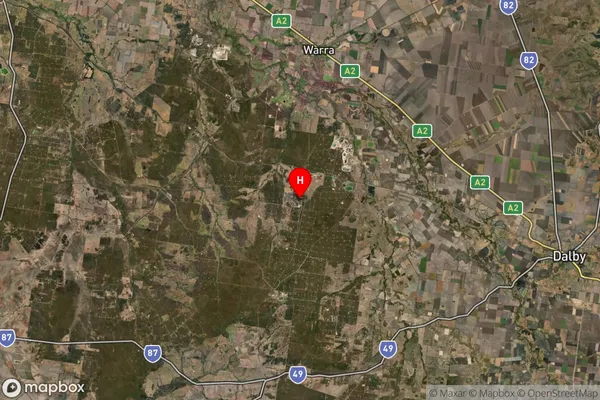 Kogan,Queensland Satellite Map