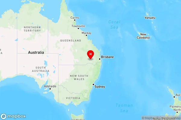 Moonie,Queensland Region Map