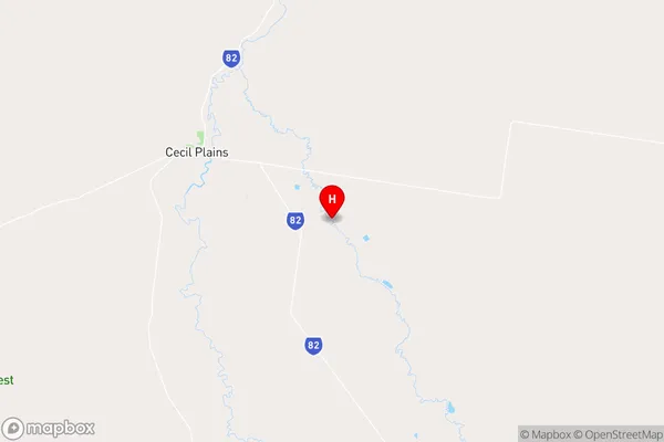 Nangwee,Queensland Area Map