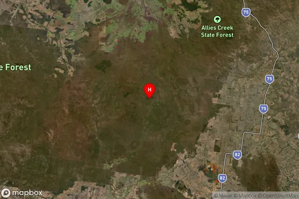 Durah,Queensland Satellite Map