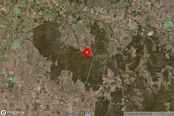 Wieambilla,Queensland Satellite Map