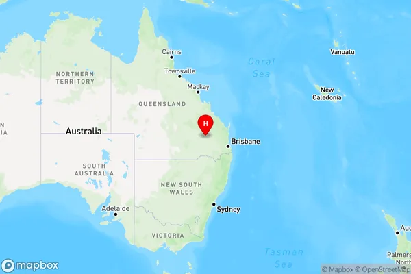 Gurulmundi,Queensland Region Map