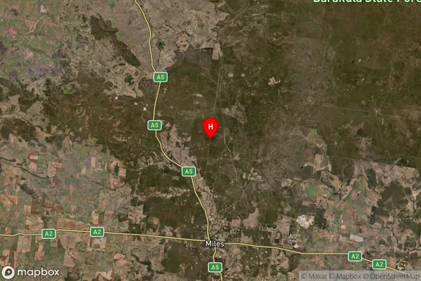 Kowguran,Queensland Satellite Map