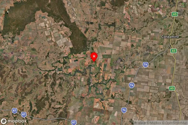 Yulabilla,Queensland Satellite Map