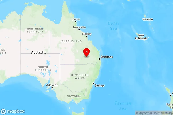 Noorindoo,Queensland Region Map