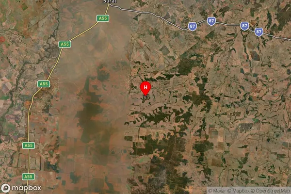 Parknook,Queensland Satellite Map