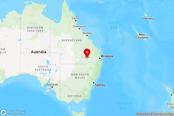 Parknook,Queensland Region Map