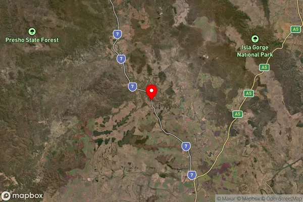 Gwambegwine,Queensland Satellite Map