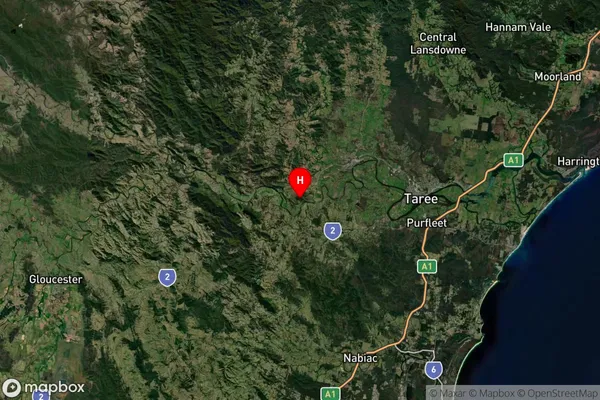 Karaak Flat,New South Wales Satellite Map