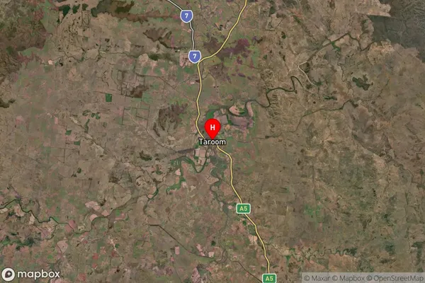 Taroom,Queensland Satellite Map