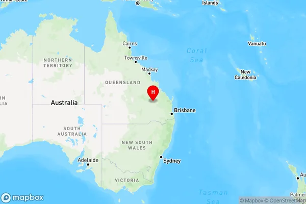 Taroom,Queensland Region Map