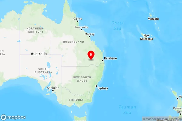 Coomrith,Queensland Region Map