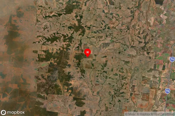 Teelba,Queensland Satellite Map