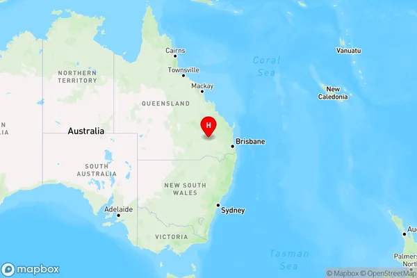 Drillham,Queensland Region Map