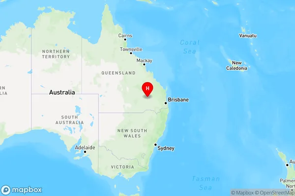 Dulacca,Queensland Region Map