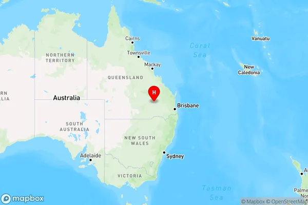 Yuleba North,Queensland Region Map