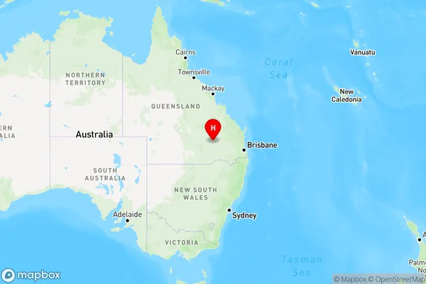 Wallumbilla,Queensland Region Map