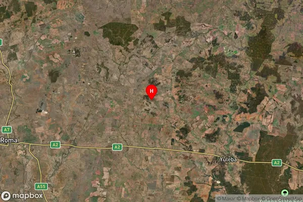 Wallumbilla North,Queensland Satellite Map