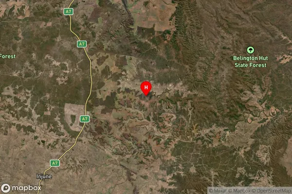 Beilba,Queensland Satellite Map