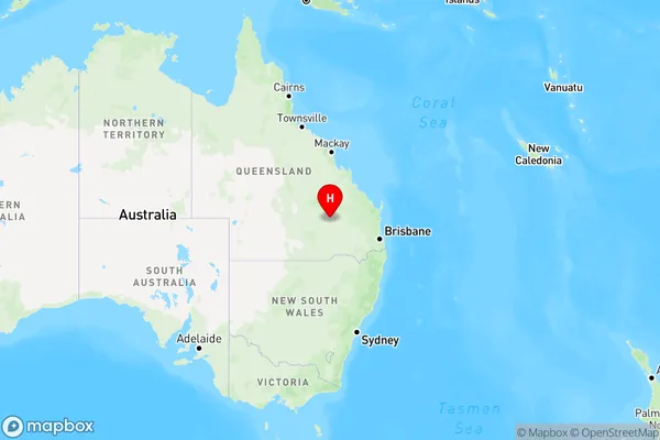 Durham Downs,Queensland Region Map