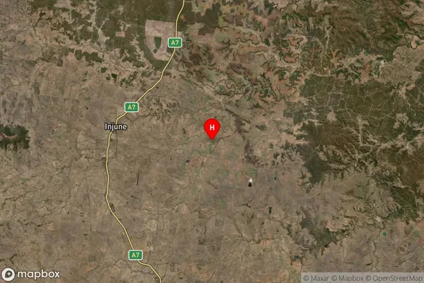 Highland Plains,Queensland Satellite Map