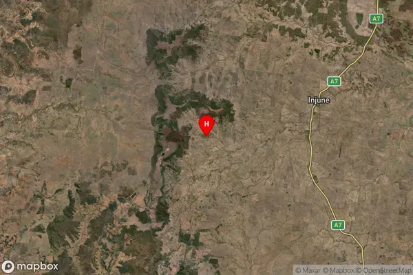 Mount Hutton,Queensland Satellite Map