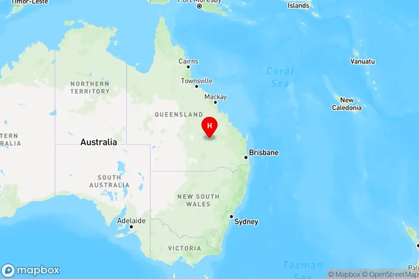 Westgrove,Queensland Region Map