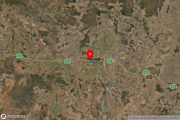 Mitchell,Queensland Satellite Map