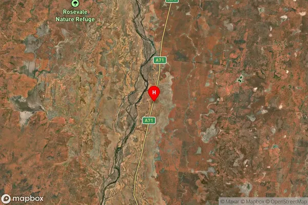 Claverton,Queensland Satellite Map