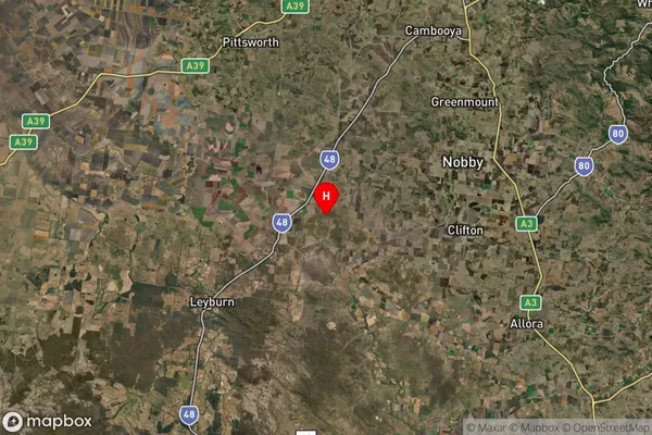 Ellangowan,Queensland Satellite Map