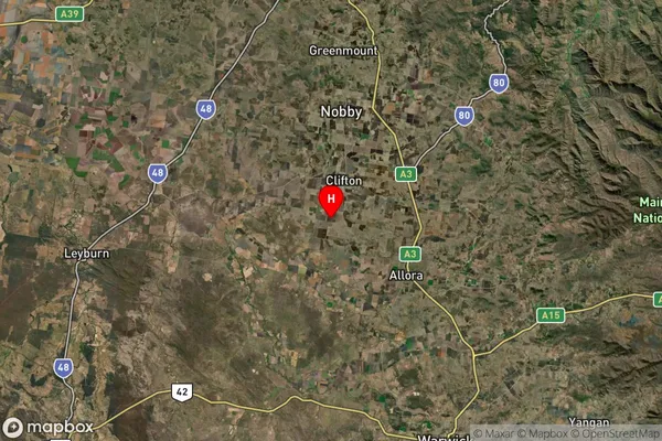 Elphinstone,Queensland Satellite Map