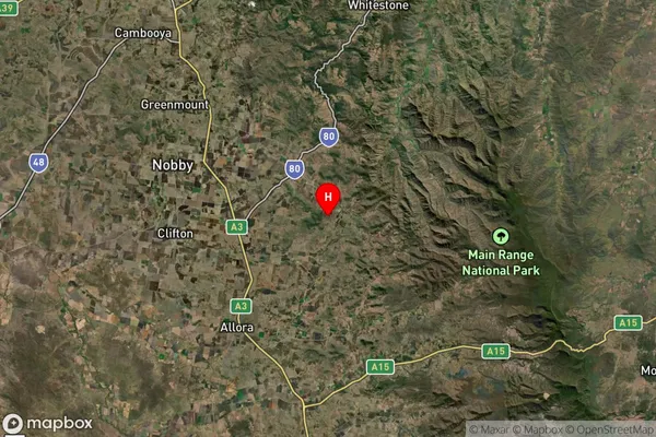 Upper Pilton,Queensland Satellite Map