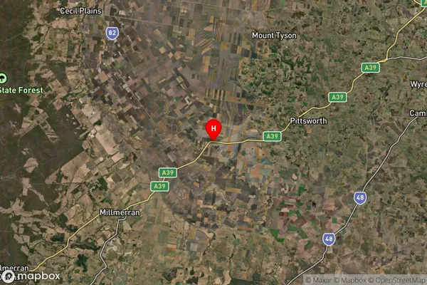 Brookstead,Queensland Satellite Map