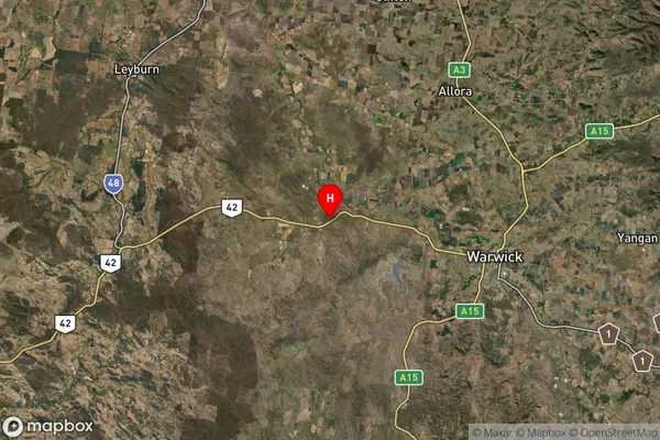 Cunningham,Queensland Satellite Map