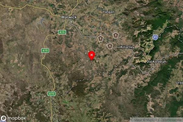 Elbow Valley,Queensland Satellite Map