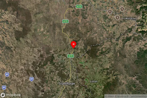 Dalveen,Queensland Satellite Map