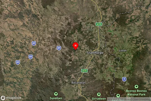 Greenlands,Queensland Satellite Map