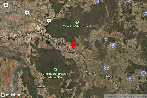 Beebo,Queensland Satellite Map