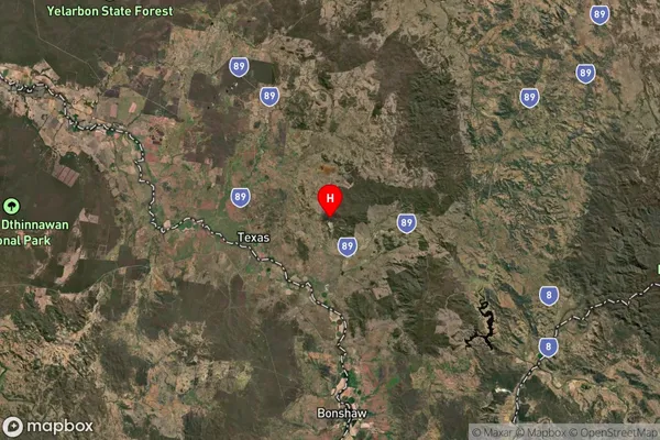 Silver Spur,Queensland Satellite Map