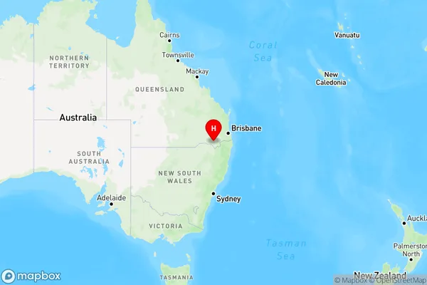 Coolmunda,Queensland Region Map