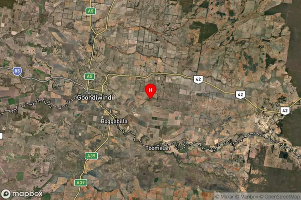 Kurumbul,Queensland Satellite Map