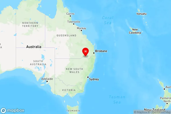 Kurumbul,Queensland Region Map